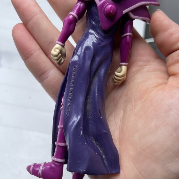 VINTAGE  Saggi The Clown + Dark Magician Yu Gi Oh Action 1996 Kazuki Takahashi - Picture 10 of 16